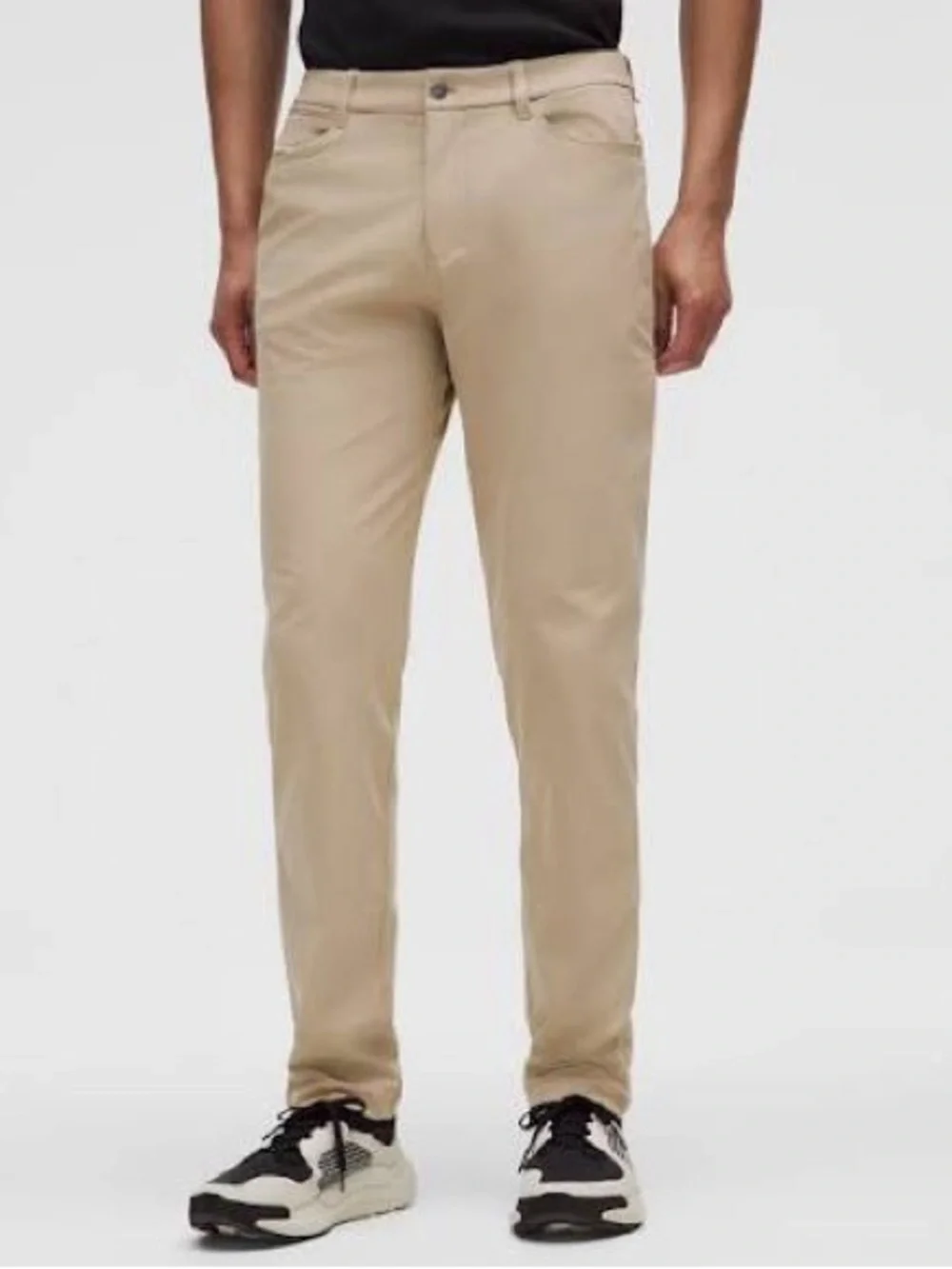 lululemon athletica Men's Khakhi ABC pant classic Warpstreme Fabric